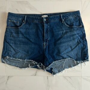 Good American Plus Size Jean Shorts